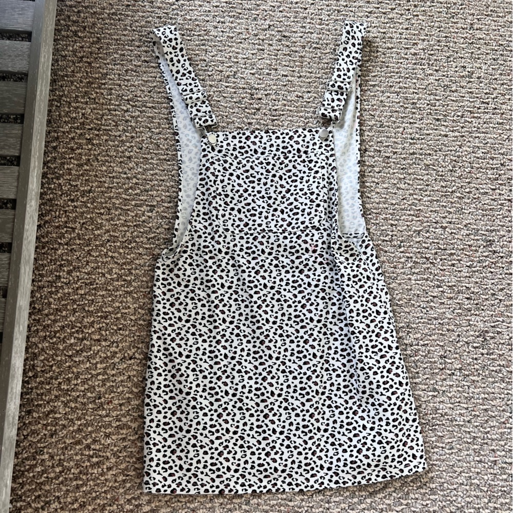 Kendall and Kylie Leopard Print Suspender Dress